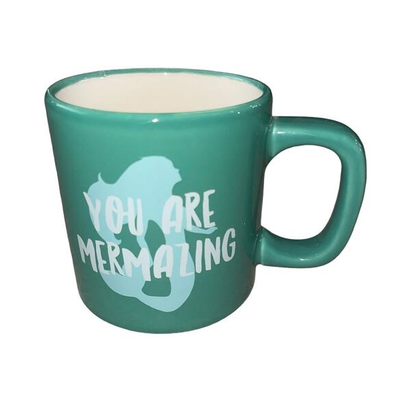 You Are Mermazing Seashell Surprise Coffee Mug 14oz - Picture 1 of 7